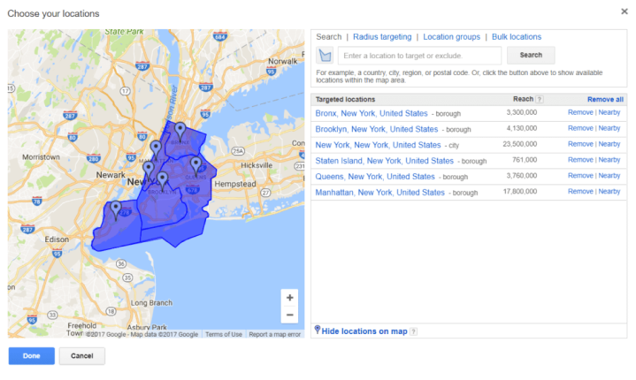 Adwords 101: Using Location Targeting